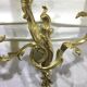 Pair of sconces Bronze 3 lights Louis XV