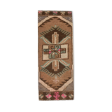 Tapis de porte vintage marron