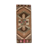 Tapis de porte vintage marron