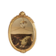 Golden rococo mirror
