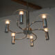 Rare "Propeller"  Chandelier, 1930s