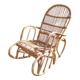 Rattan rocking chair 60s