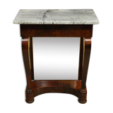 Console d'époque Restauration en acajou XIX