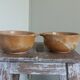 Stoneware ear bowls
