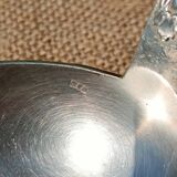 Silver-plated ladle in its screen