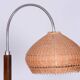 Art Deco Walnut Floor Lamp attributed to J. Halabala for Up Závody, Czech, 1930s