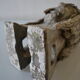 Lamp sculpture gallish head signed Mazoyer 1977