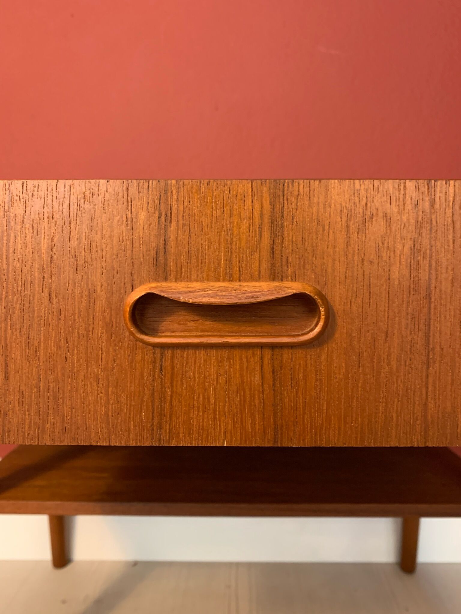 Teak side table by Borge Mogensen 60s