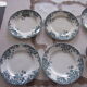 Set de 8 assiettes marie louise en faience de st Amand