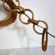 Rope suspension by Audoux Minet, France, 1950s