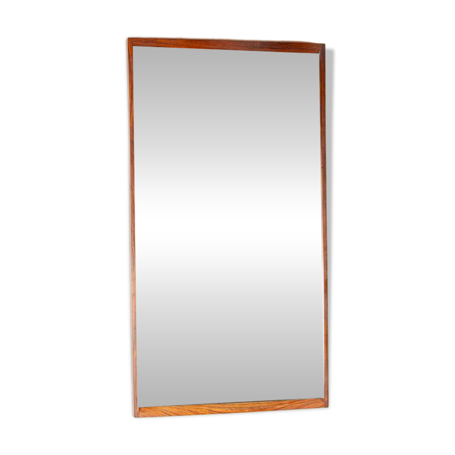 Danish Grand Mirror in rosewood by Aksel Kjesgaard for Odder 1960.