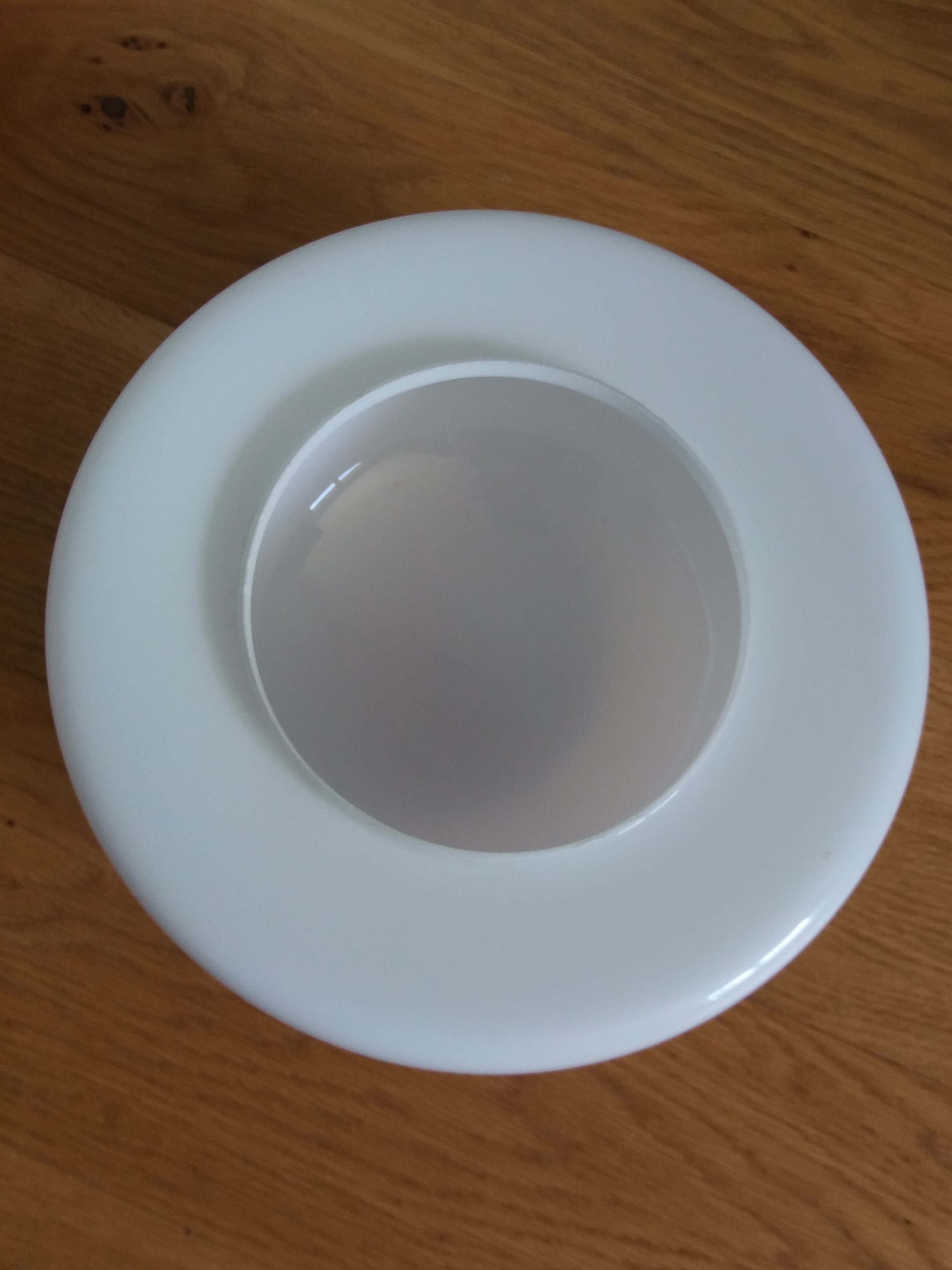 Wall lamp opaline globe diameter 25 cm