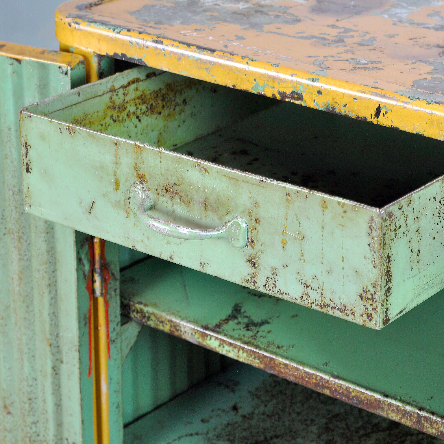 Iron Industrial Cabinet, 1950's