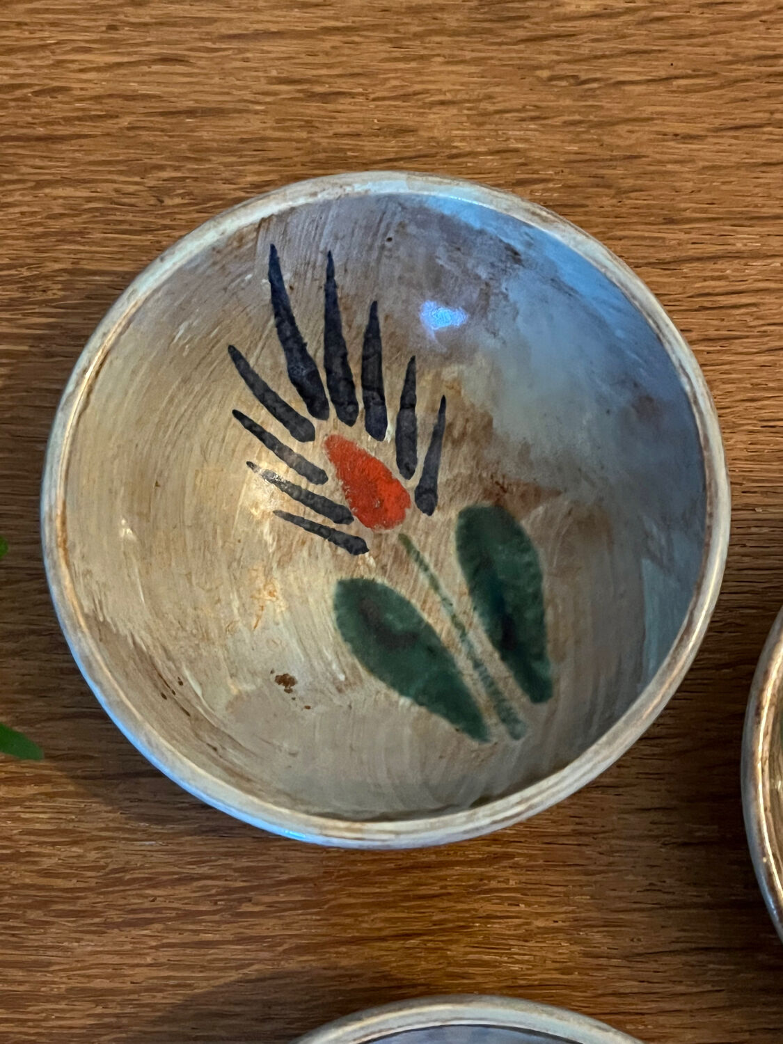 Trio ceramic cups from St Clément