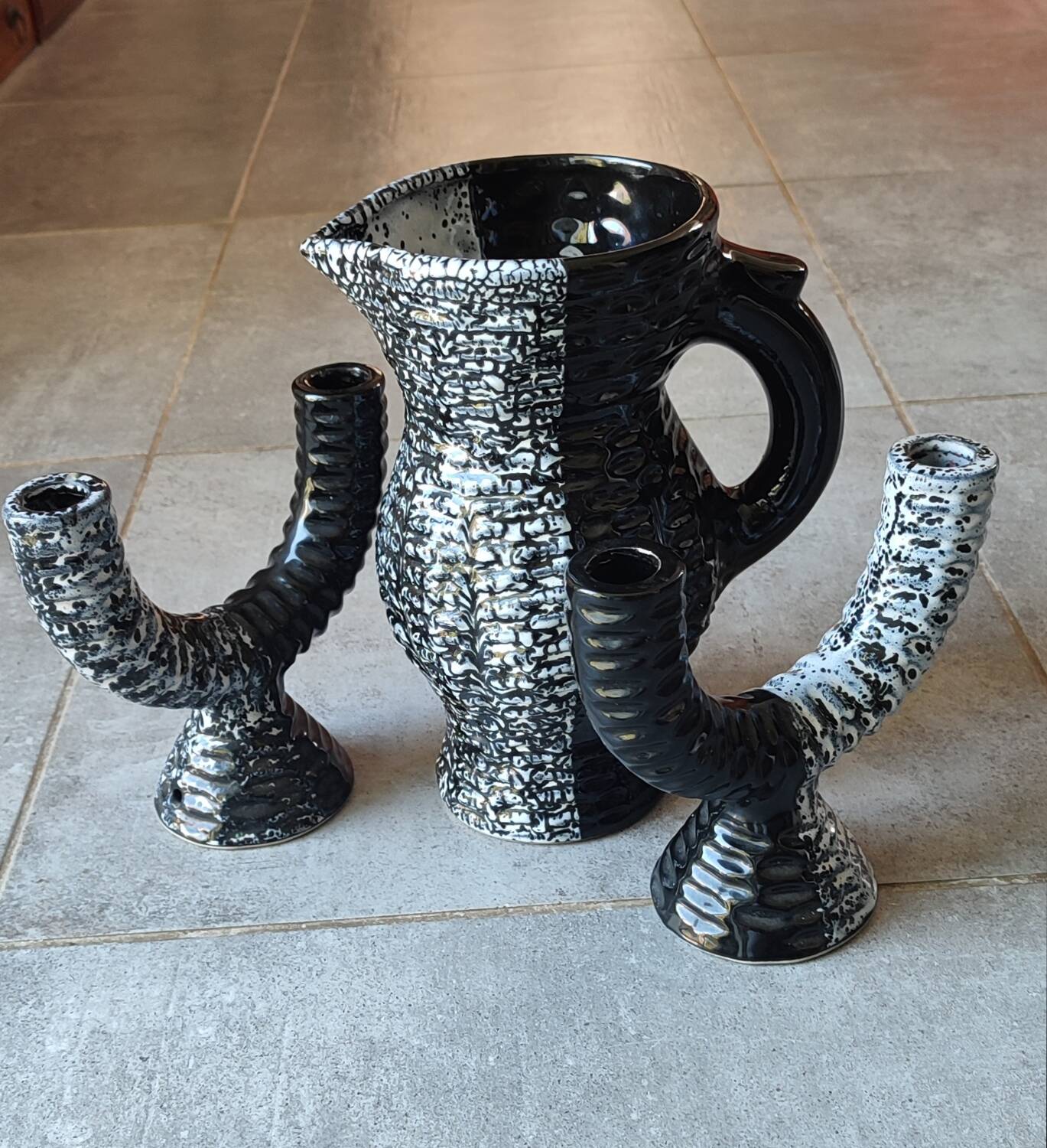 Vintage Ceramic Set 1960s-1970s Design