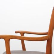 Fauteuils scandinaves FH43 par Ole Wanscher pour Fritz Hansen 1943