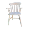 Solid wood chair cerusé chic countryside