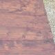 Farm table in oak and white wood 160cm 1 drawer t 20th century