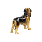 Statue sculpture bloodhound coopercraft dog made england ceramic 22cm