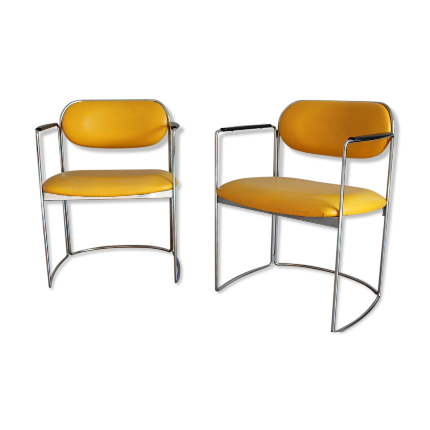 Paire de fauteuils GF Business 80'S