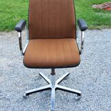 70s swivel office chair and adjustable height