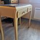 Console art déco marbre gris