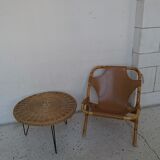 Wicker coffee table 60