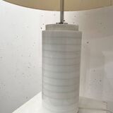 Lampe marbre 10556 Vera Fabre, Verre Lumière