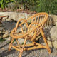 Vintage set for children in rattan