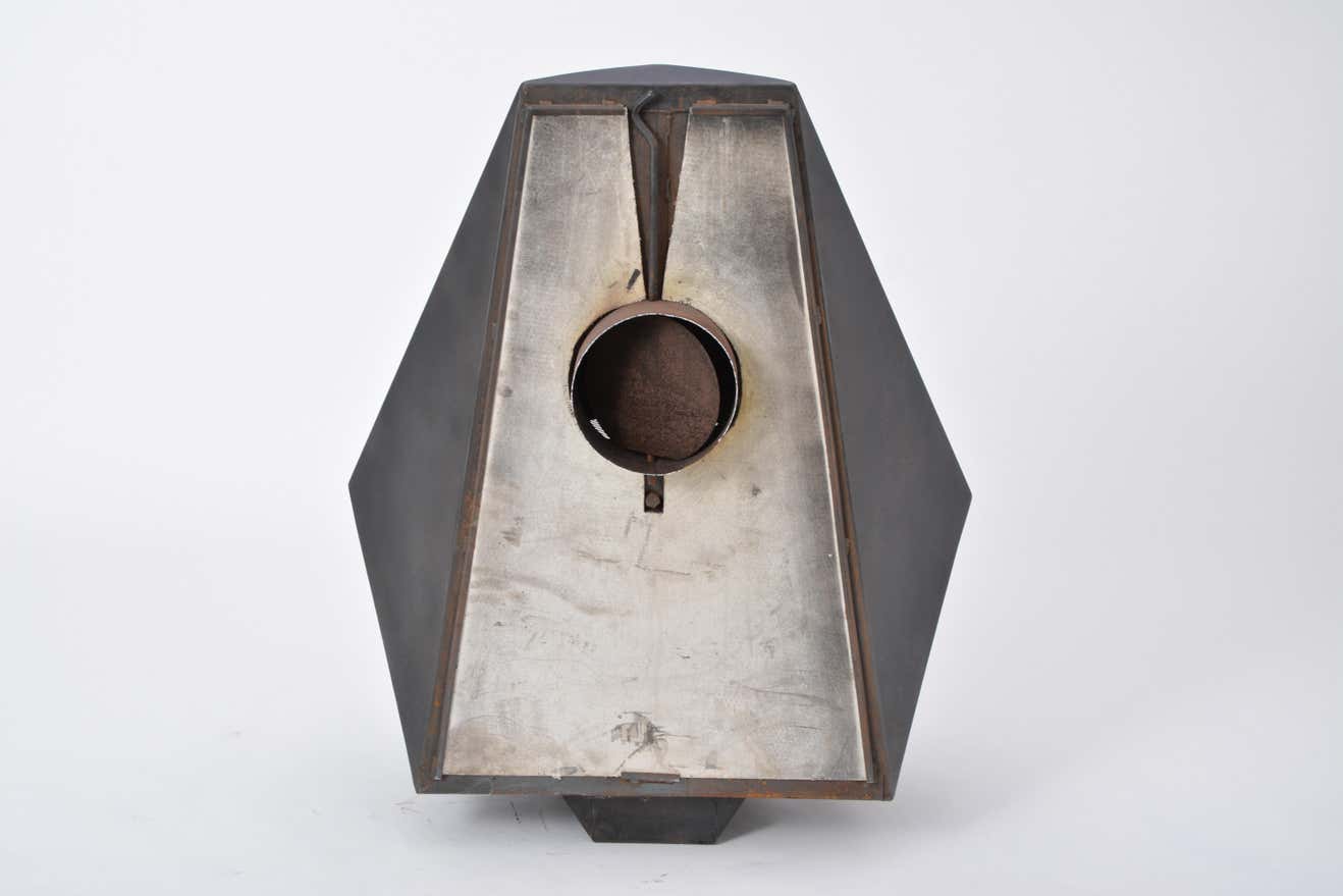 Modern steel fireplace model 5005 from Don Bar Design