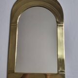 Brass mirror by Frankie d'Homborchveld, unique piece, 60 x 35 cm