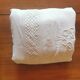 Antique linen cloth monogrammed CP