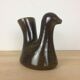 Pitcher hen Josephine Baker zoomorphic by the Perigourdine Pottery