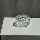 Small glass candy box Cristal d'Arques France