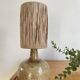 Mini signed stoneware lamp