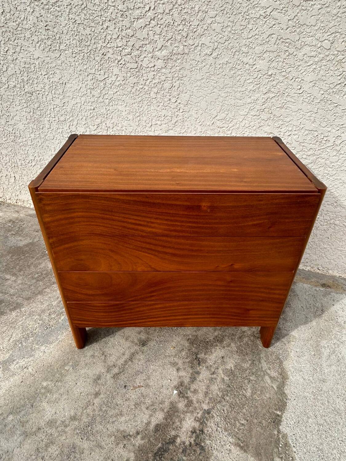 Pair of vintage wooden chests of drawers