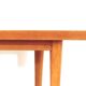 Scandinavian dining table in teak