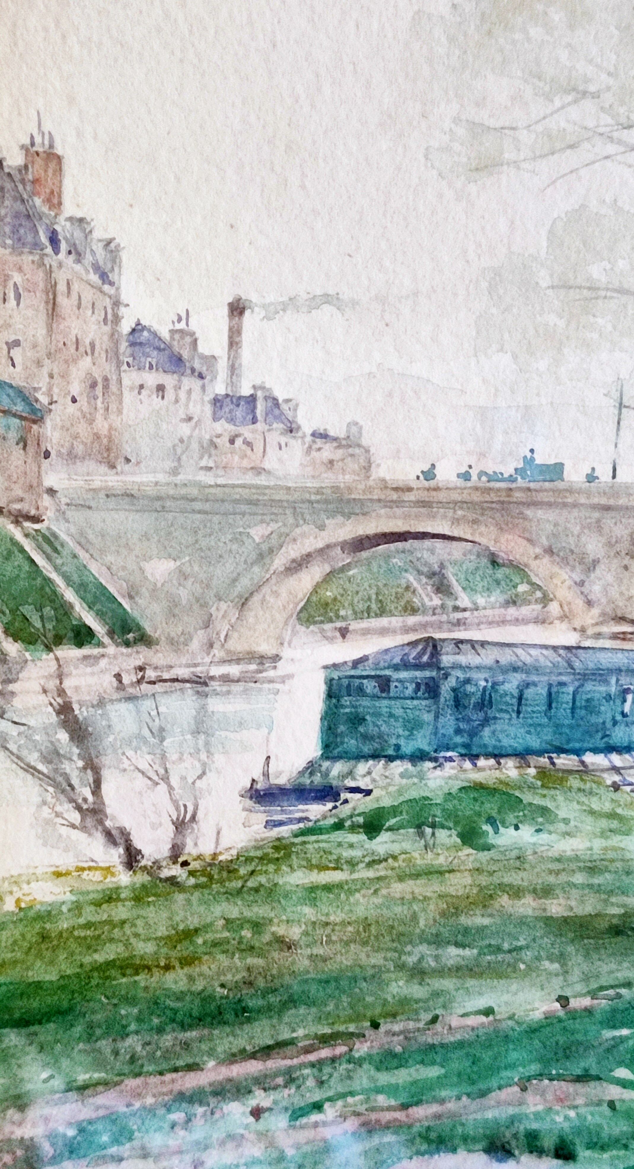 The Charenton Bridge by Emile Appay (1876-1935)
