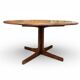Round coffee table in rosewood by Karl-Erik Ekselius, 1960