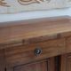 Walnut sideboard, 3 drawers and 3 doors, 1930s.