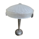 Art deco period lamp in chrome-plated steel