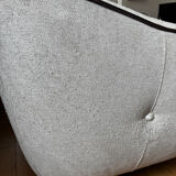 Grey two-seater sofa