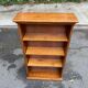 Scandinavian shallow solid wood shelf 1980