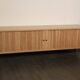 Scandinavian solid oak TV cabinet