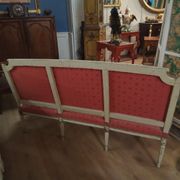 Canapé banquette d'époque Louis XVI
