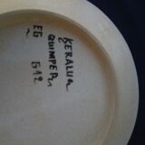 5 small plates in Quimper Keraluc earthenware diam 16 cm