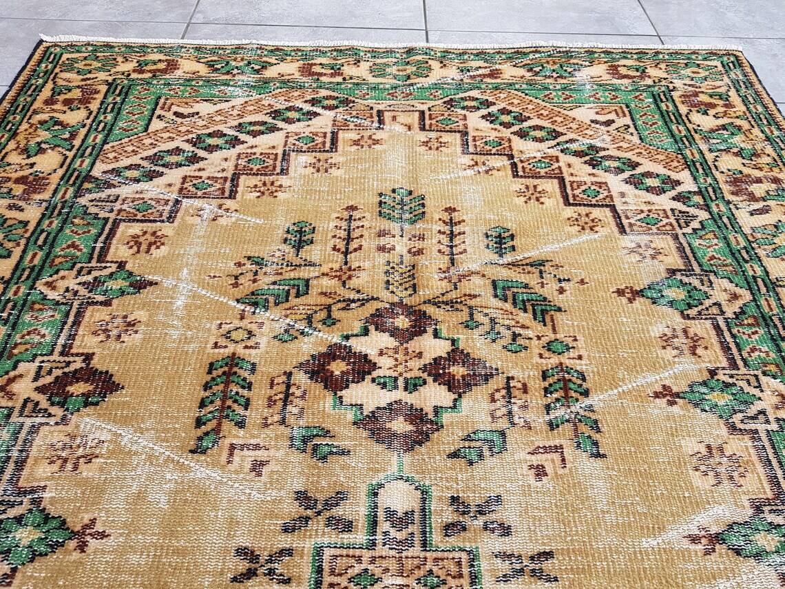Oushak Turkish Area Rug sku 2333