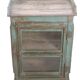 Bedside in ancient Burmese teak