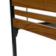 Vintage scandinavian bed daybed by Dico Holland 1960s teak metal