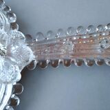 Mirror opposite main Venetian murano 17x32cm